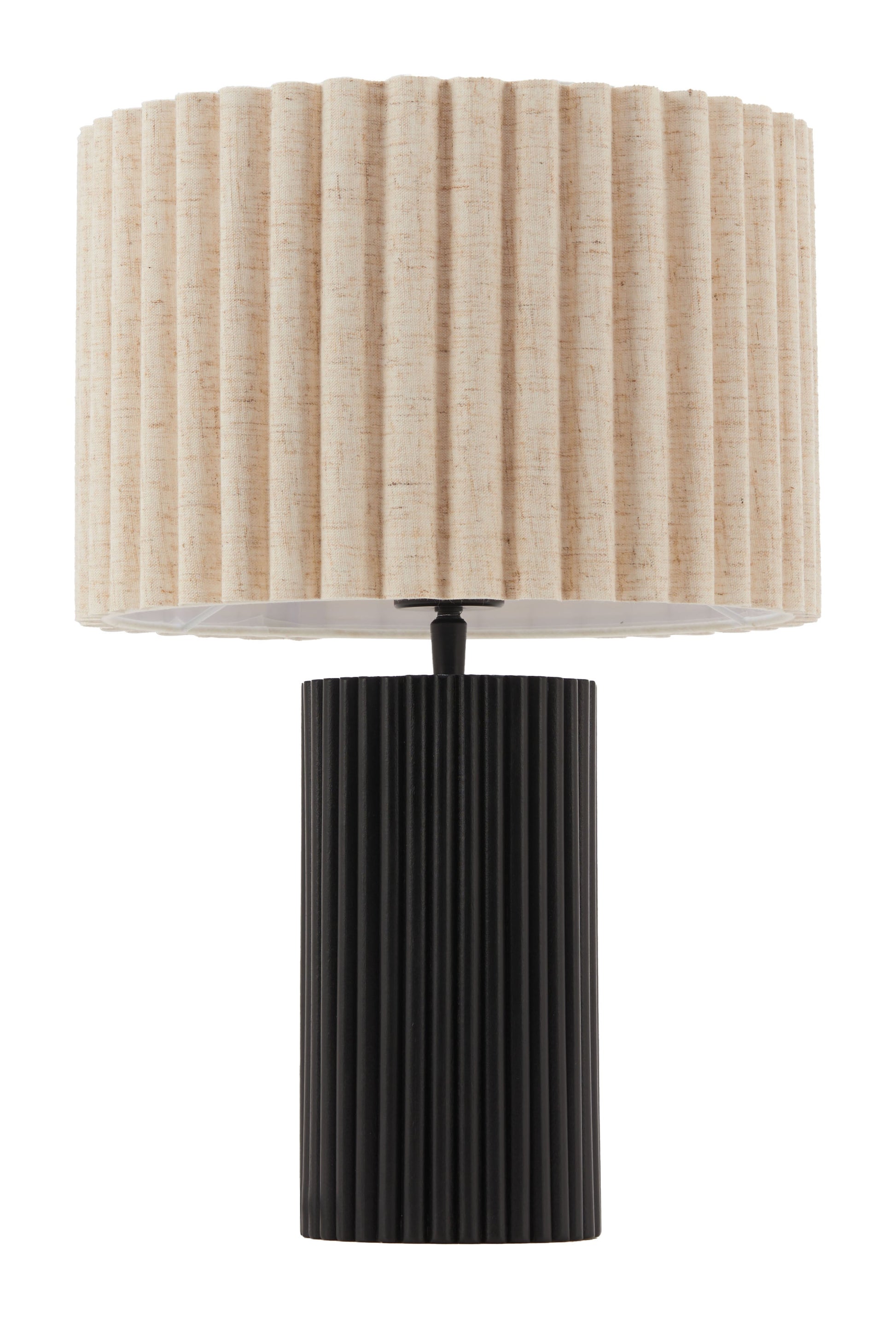 Aurora Beige & Black Table Lamp - Ornate Home