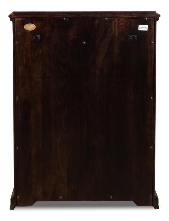Austrian Brown Hall Cabinet - Ornate Home