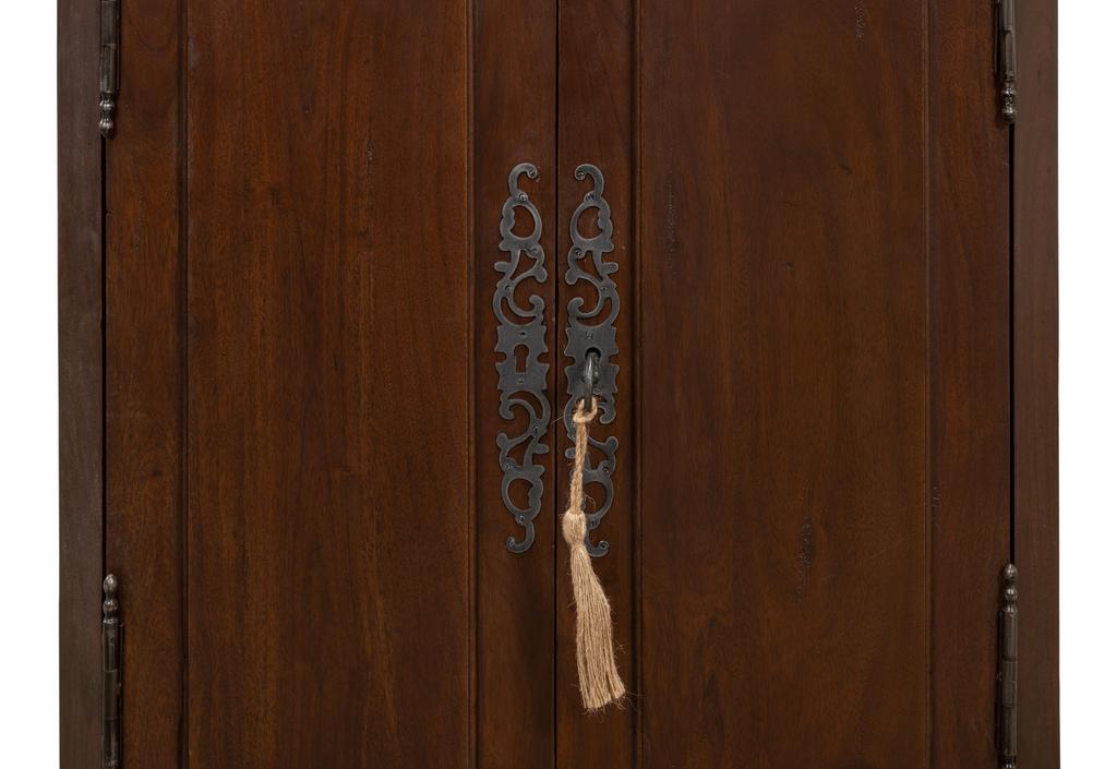 Austrian Brown Hall Cabinet - Ornate Home