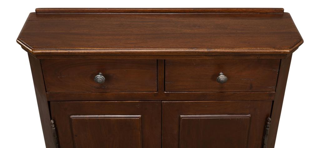 Austrian Brown Hall Cabinet - Ornate Home