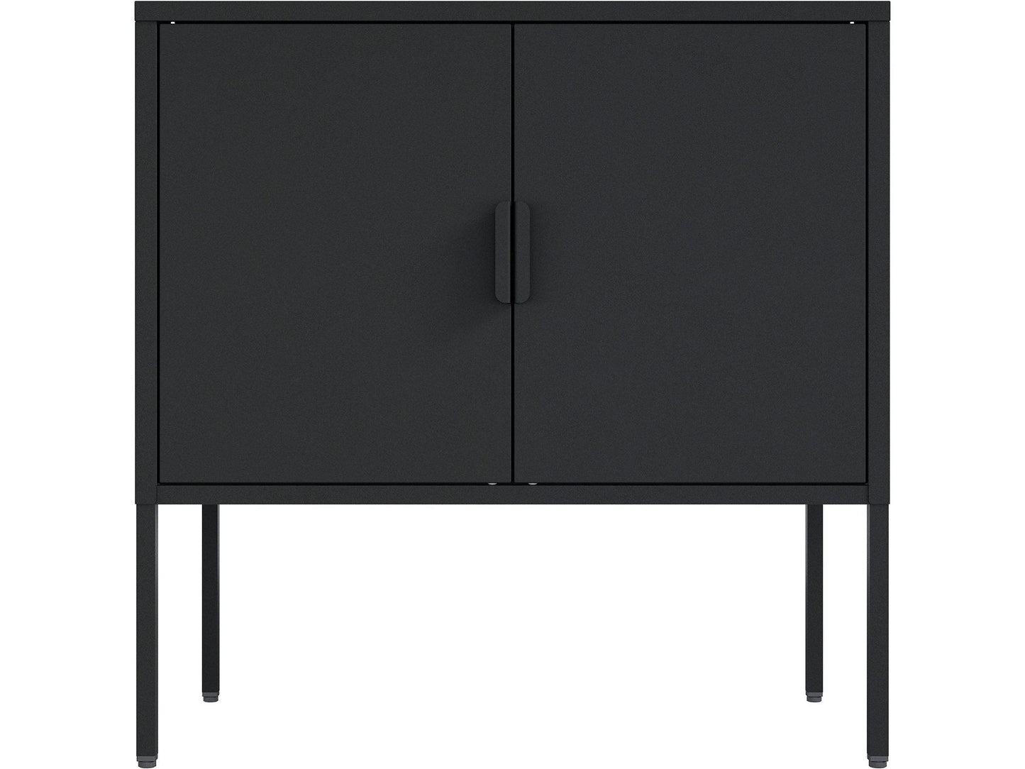 Ava 23.6" Accent Cabinet in Black - Ornate Home