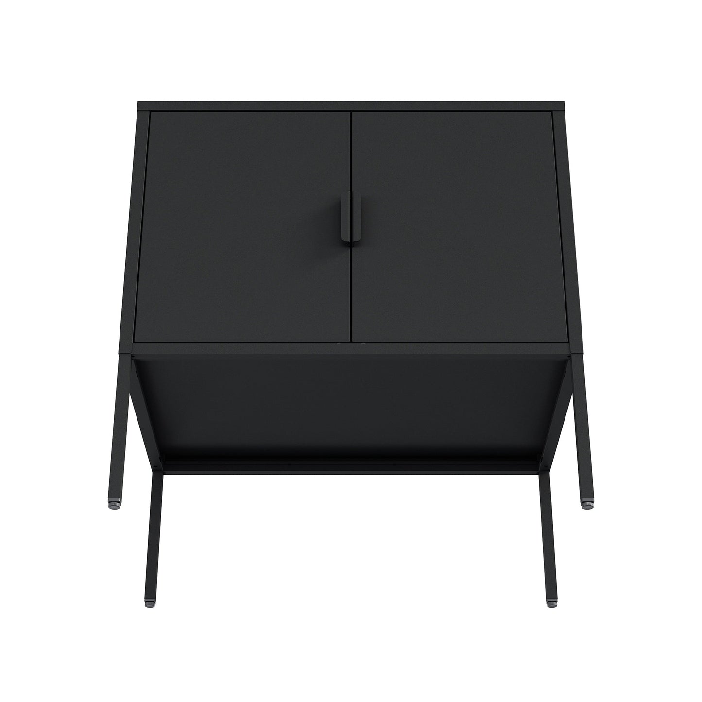 Ava 23.6" Accent Cabinet in Black - Ornate Home