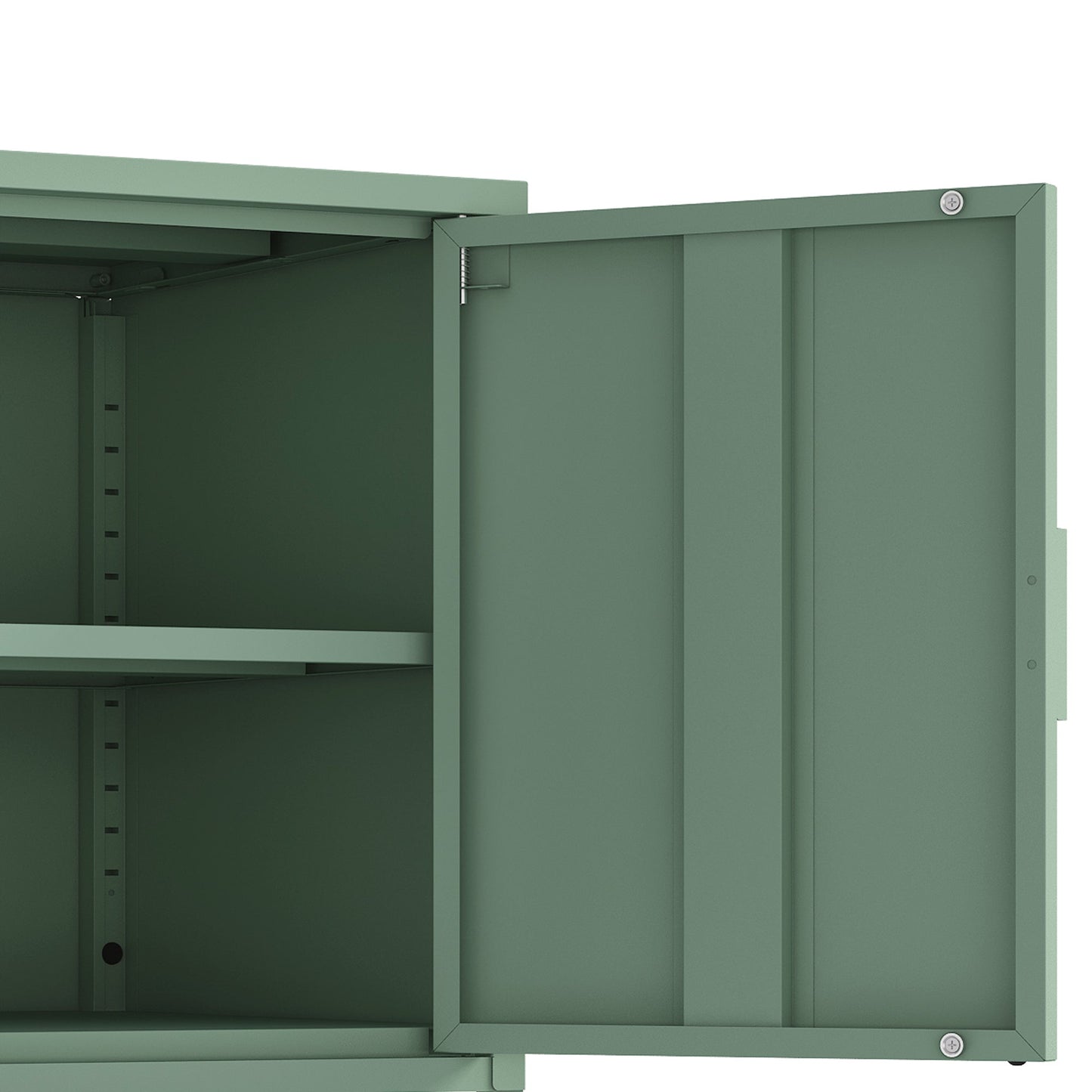 Ava 23.6" Accent Cabinet in Green - Ornate Home