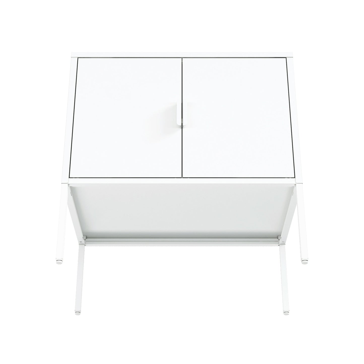 Ava 23.6" Accent Cabinet in White - Ornate Home