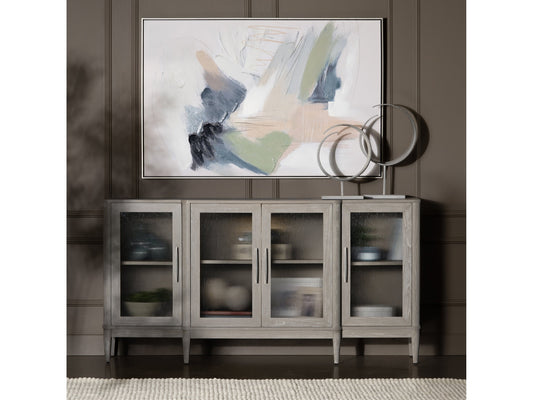 Avalon Green/Blue Canvas - Ornate Home