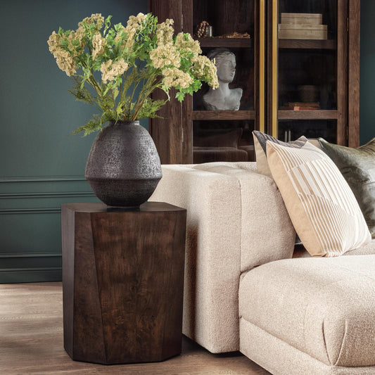 Avena Brown End Table - Ornate Home