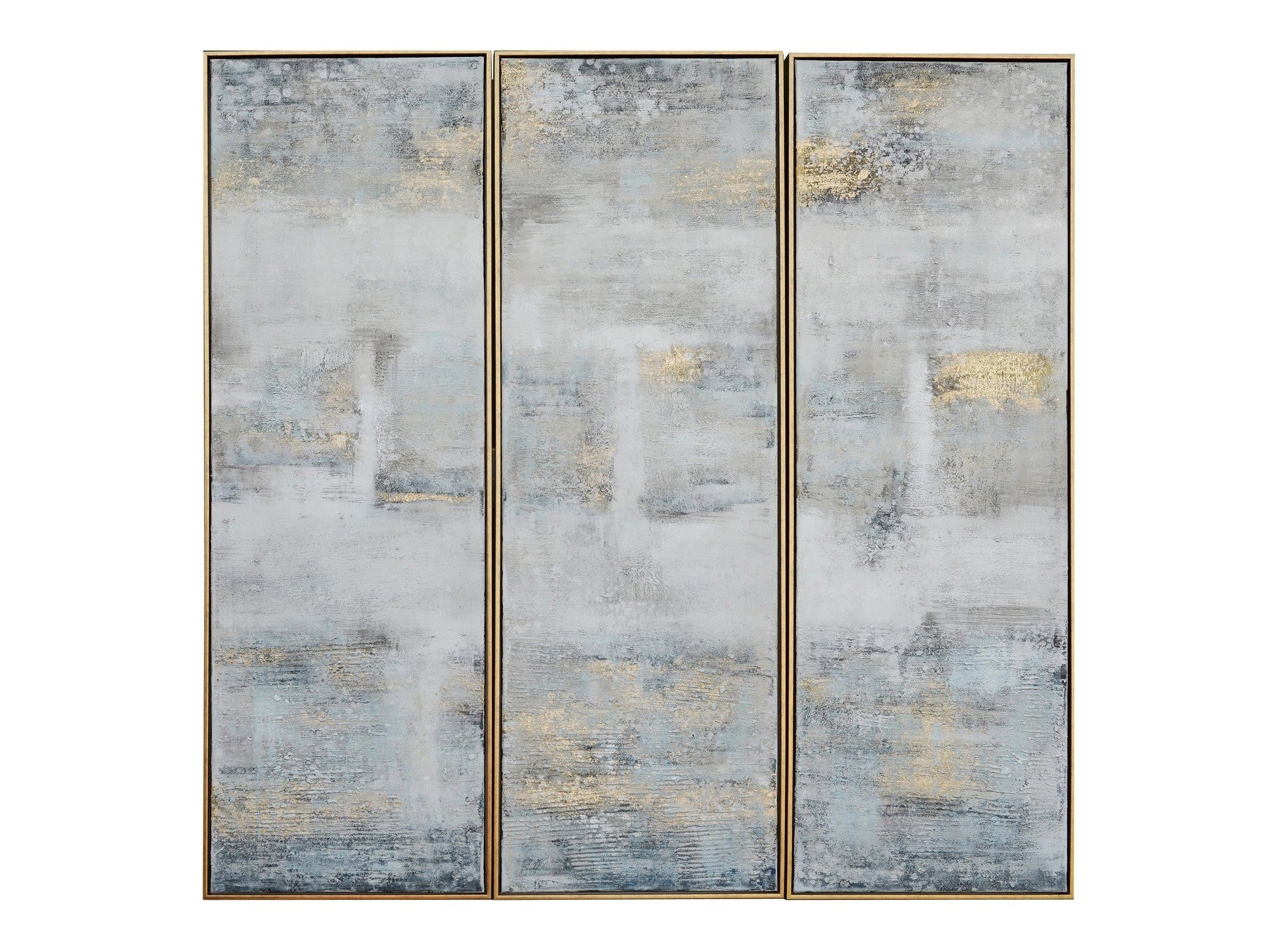 Avery Gold/Blue Canvas - Ornate Home