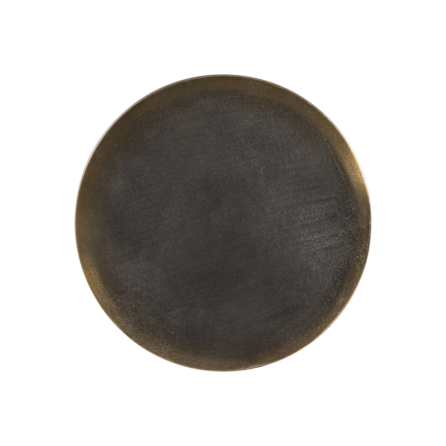 Avi Blackened Brass Accent Table - Ornate Home