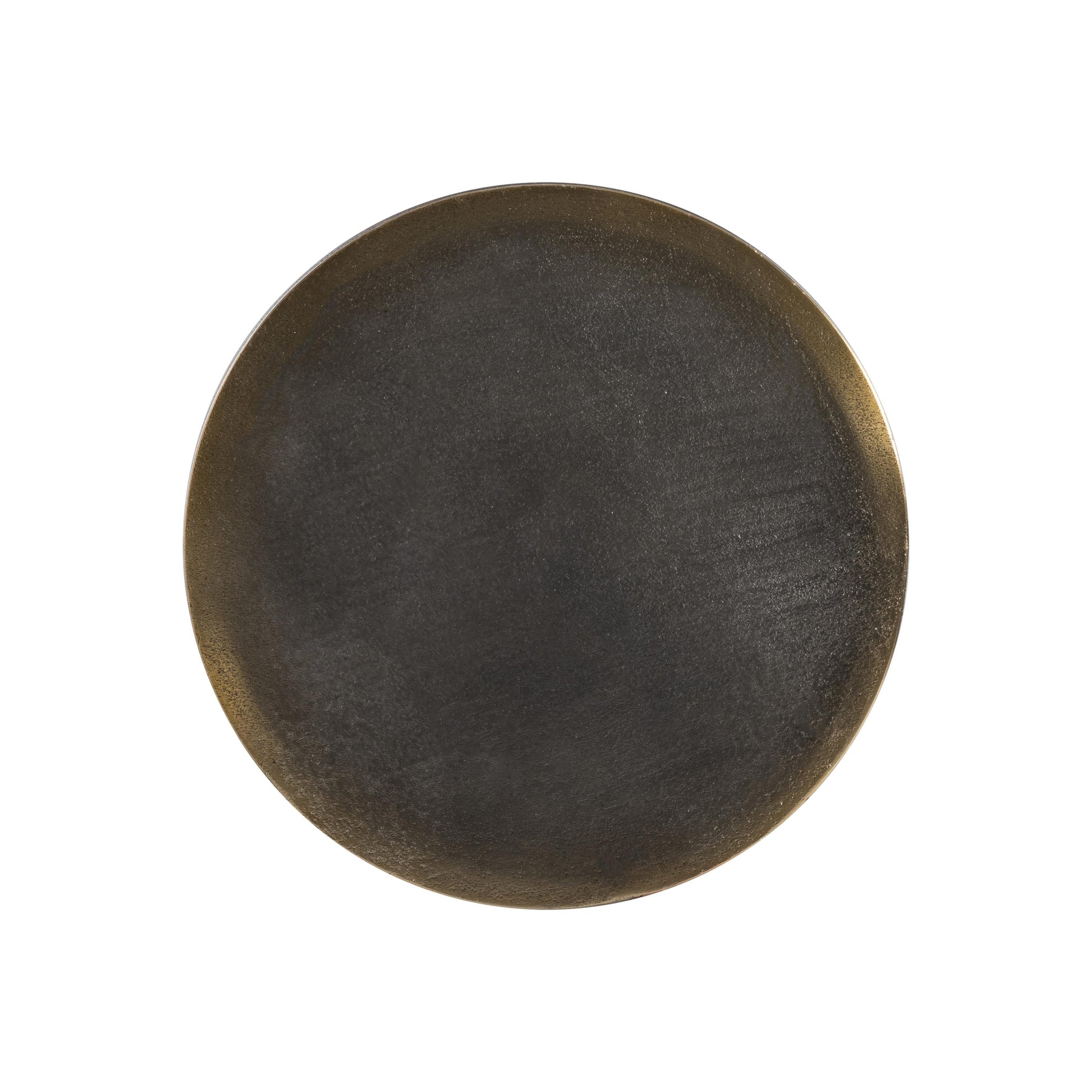 Avi Blackened Brass Accent Table - Ornate Home