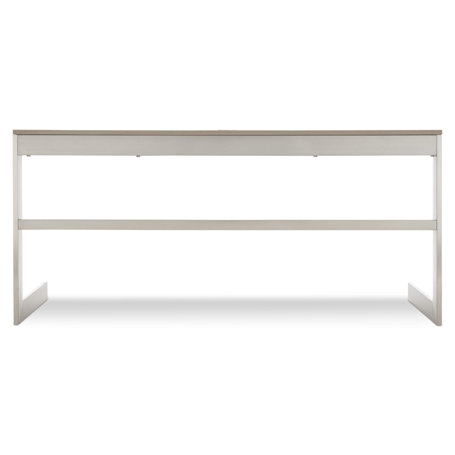 Axiom Brushed Silver/Linear Grey Desk - Ornate Home
