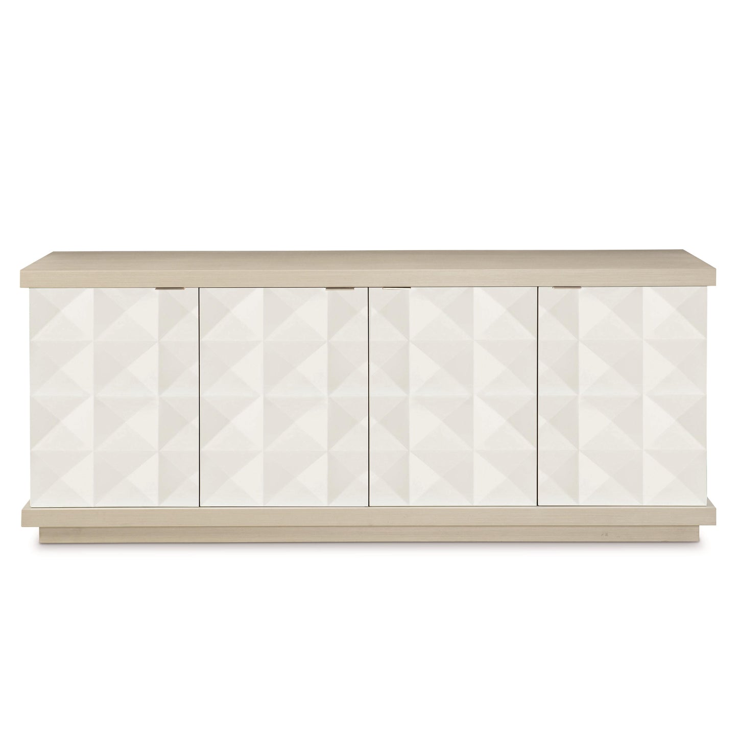 Axiom Linear Grey/Linear White/White Linen Buffet - Ornate Home