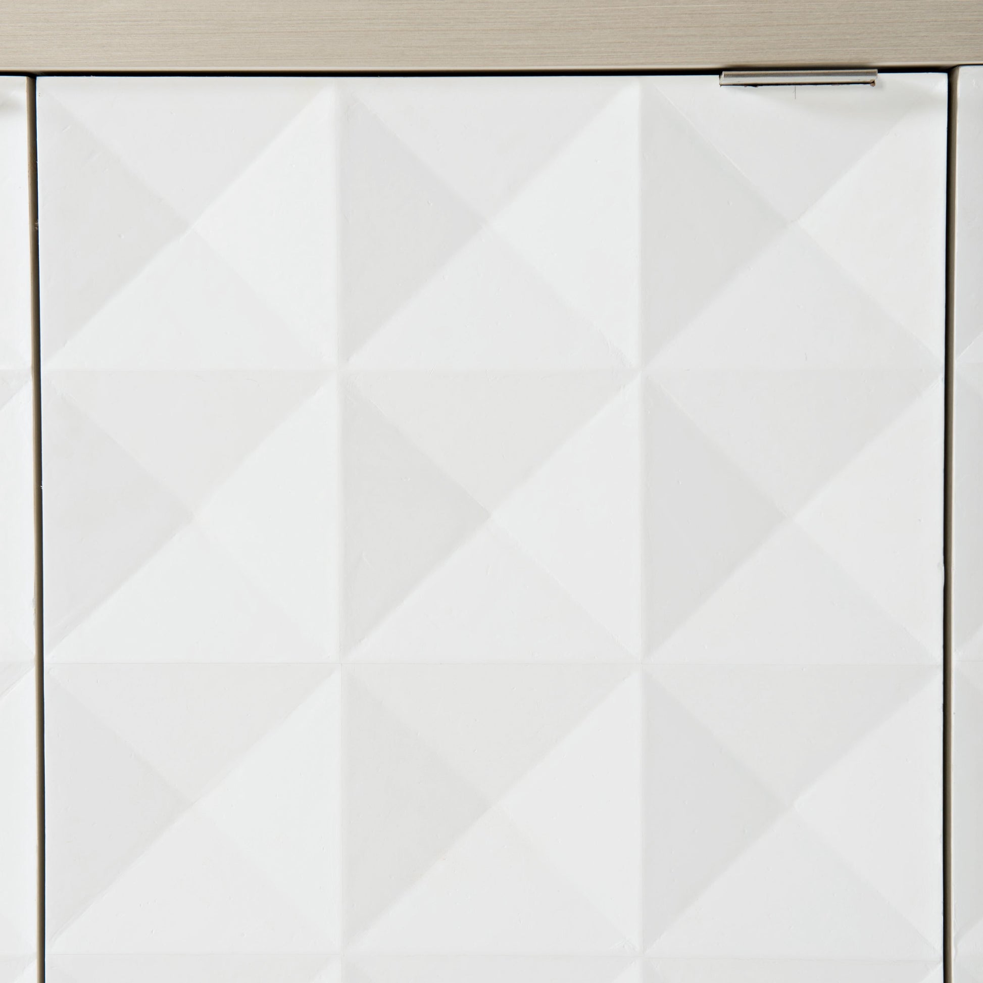 Axiom Linear Grey/Linear White/White Linen Buffet - Ornate Home