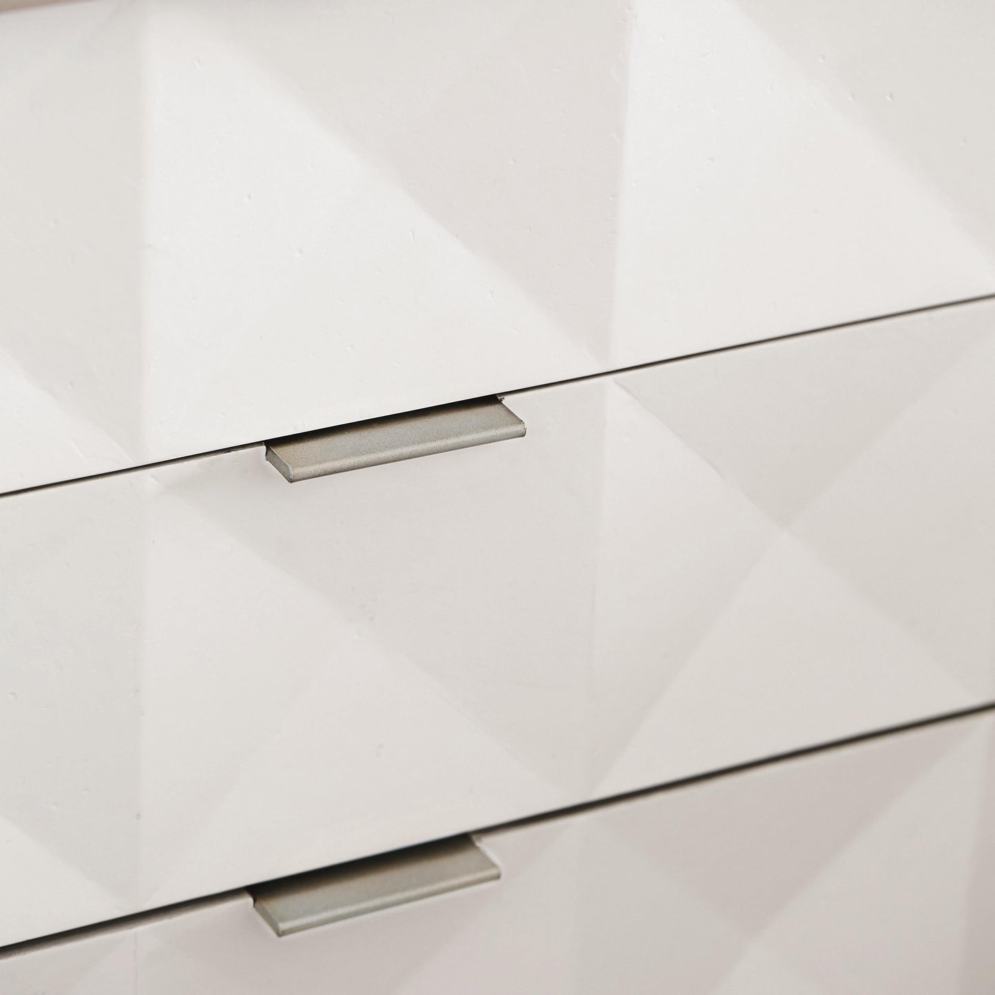 Axiom Linear Grey/Linear White/White Linen Nightstand - Ornate Home