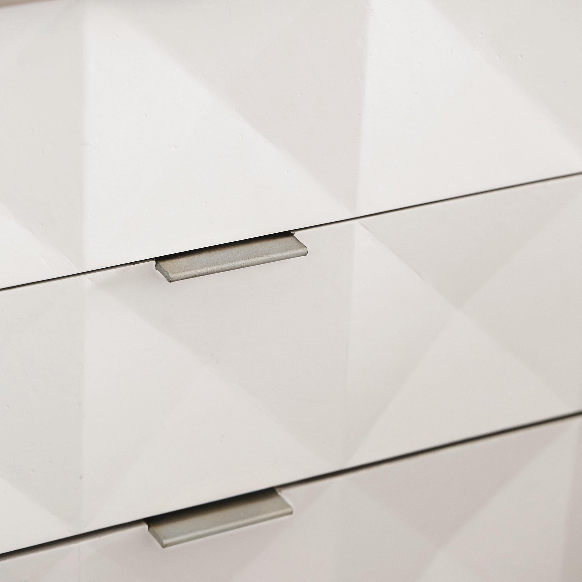 Axiom Linear Grey/Linear White/White Linen Nightstand - Ornate Home