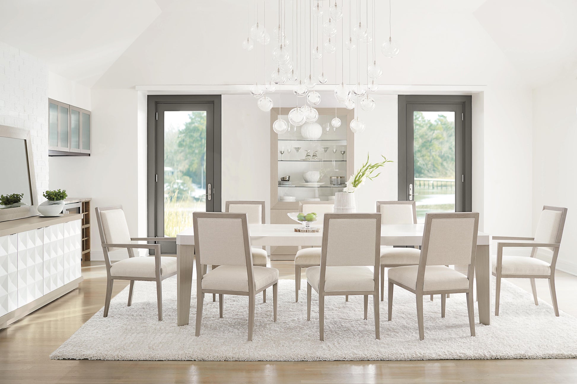 Axiom Linear Grey Mirror - Ornate Home