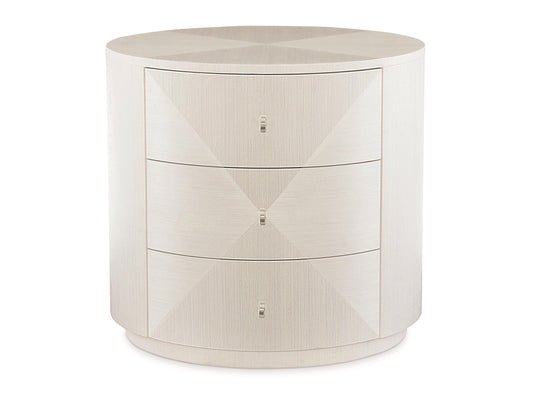Axiom Linear White Side Table - Ornate Home