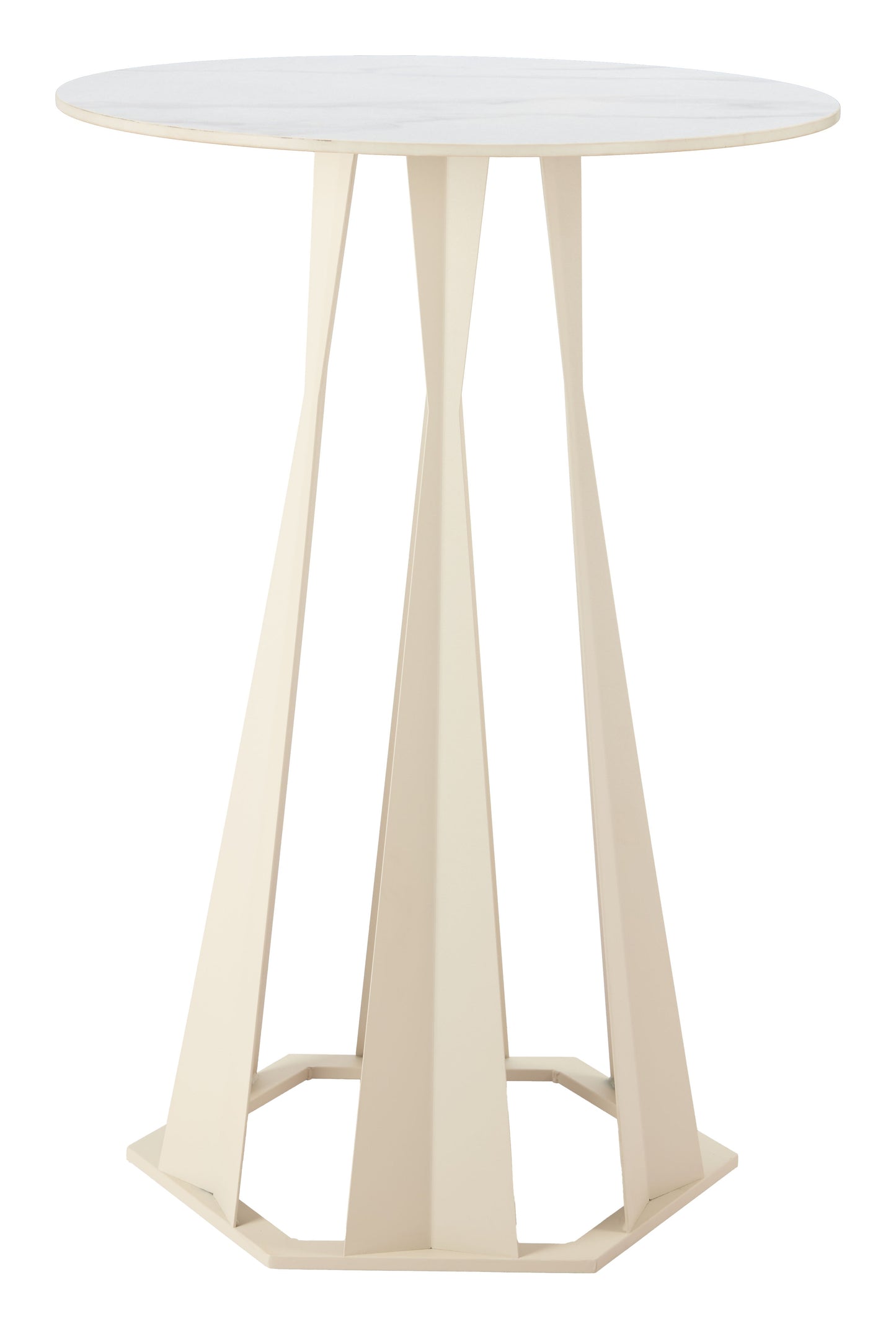 Axis White Bar Table - Ornate Home