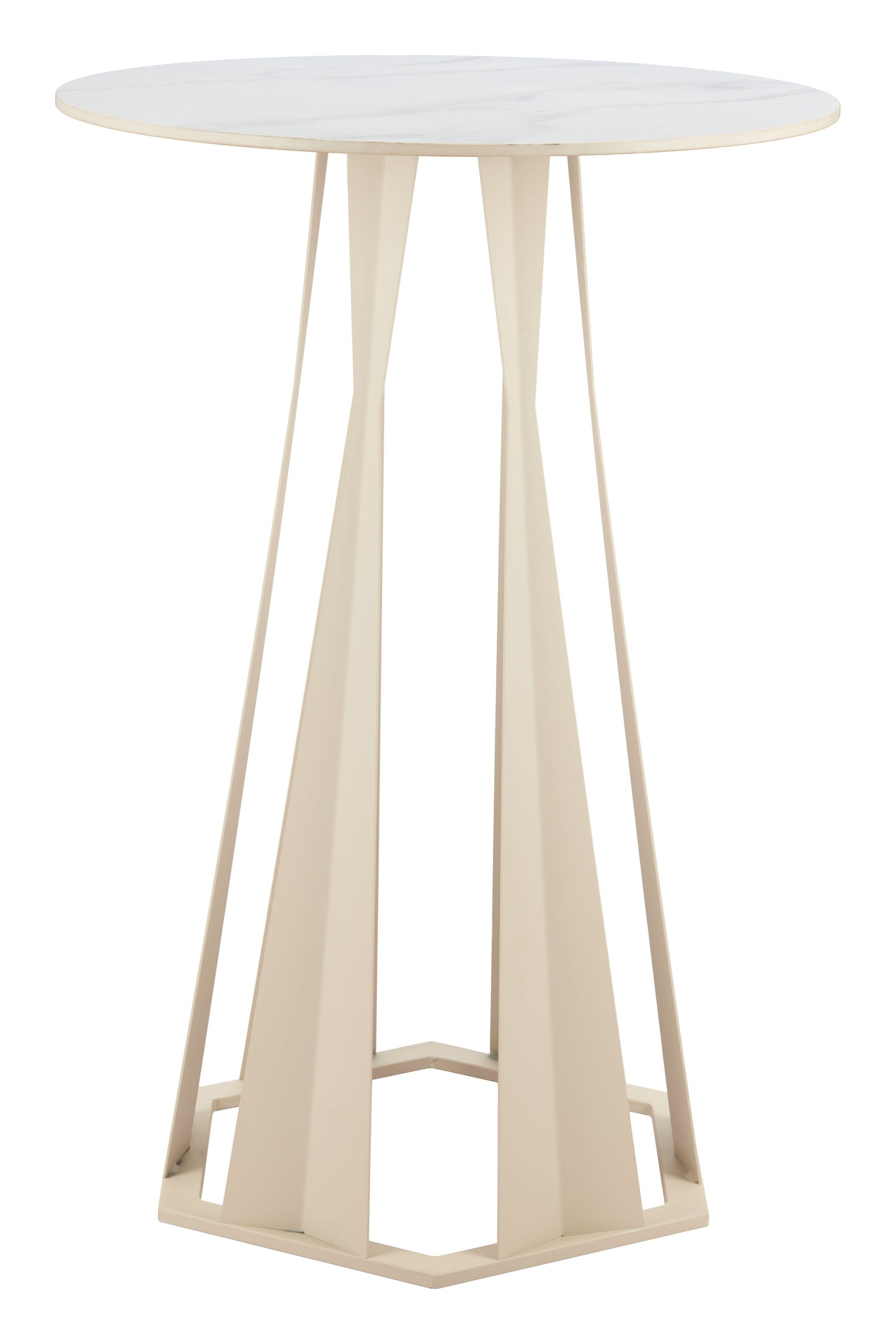 Axis White Bar Table - Ornate Home