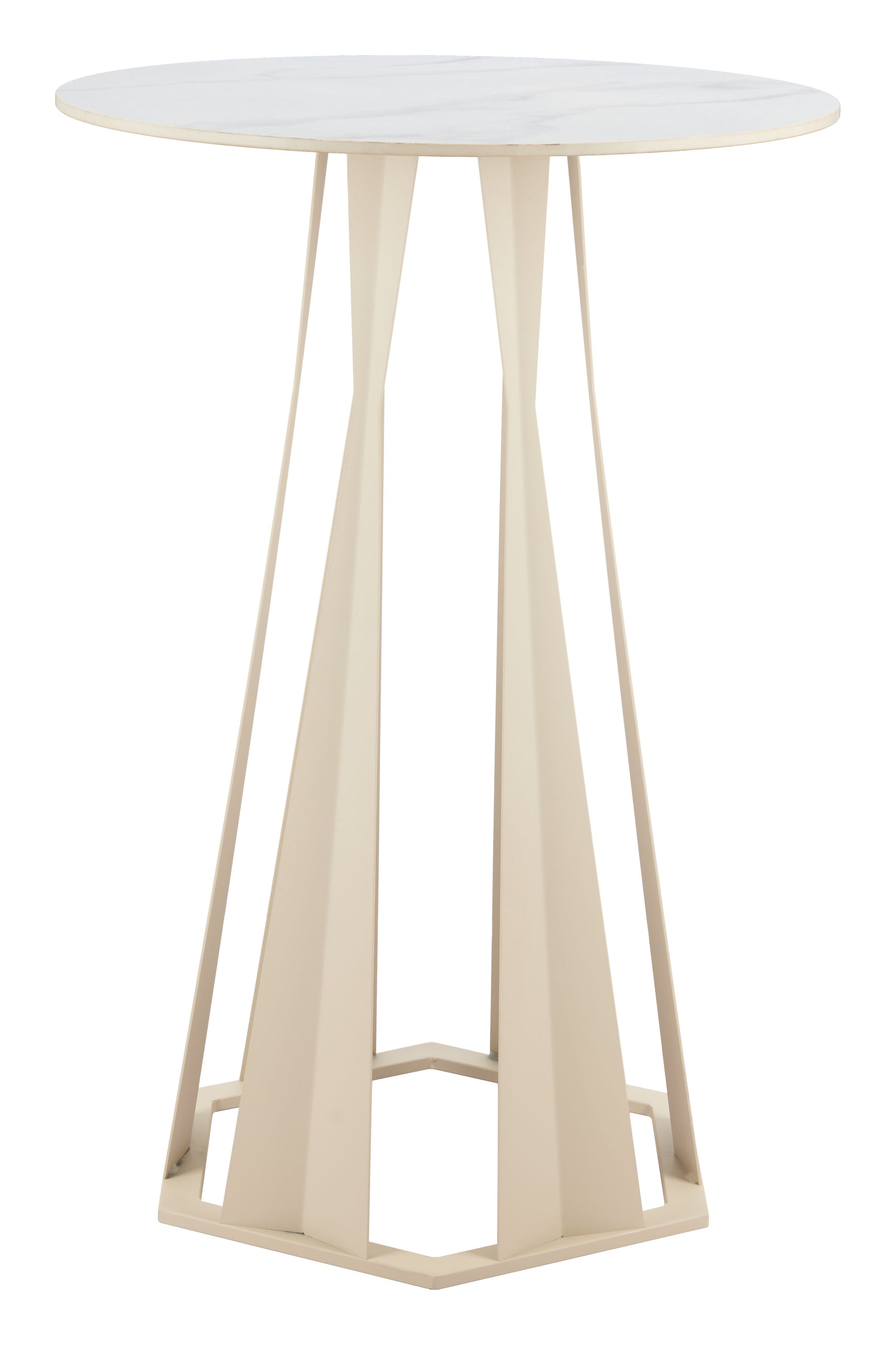 Axis White Bar Table - Ornate Home