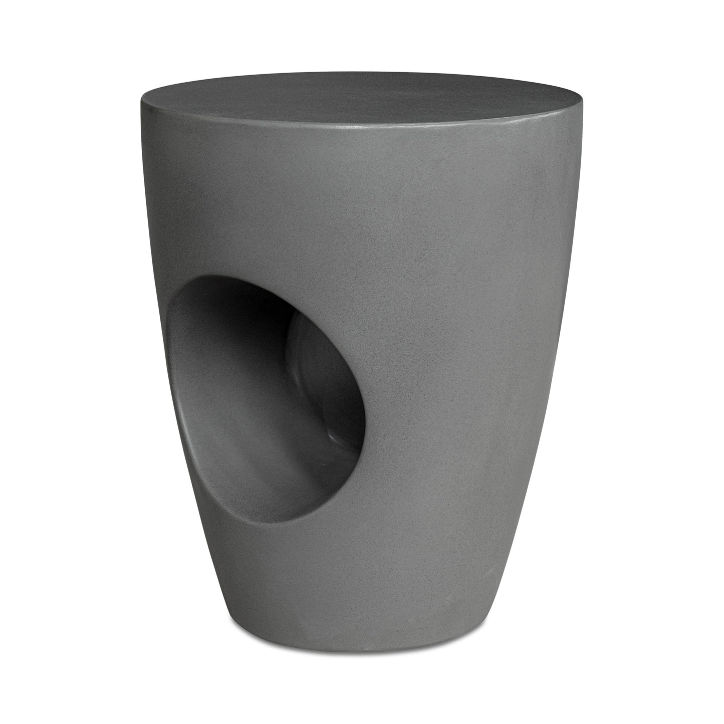 Aylard Dark Grey Outdoor Stool - Ornate Home