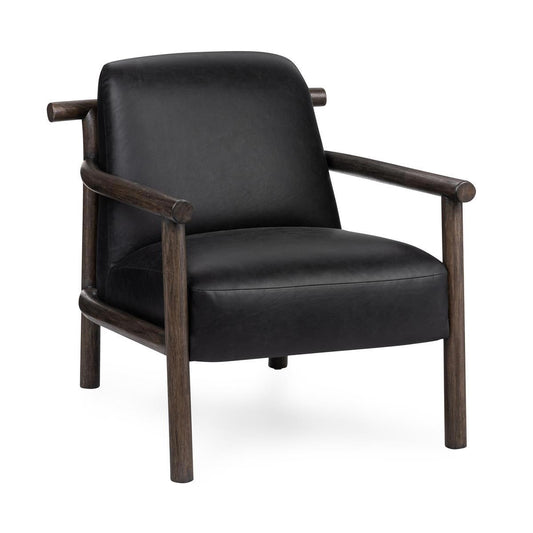 Azoria Black Accent Chair - Ornate Home