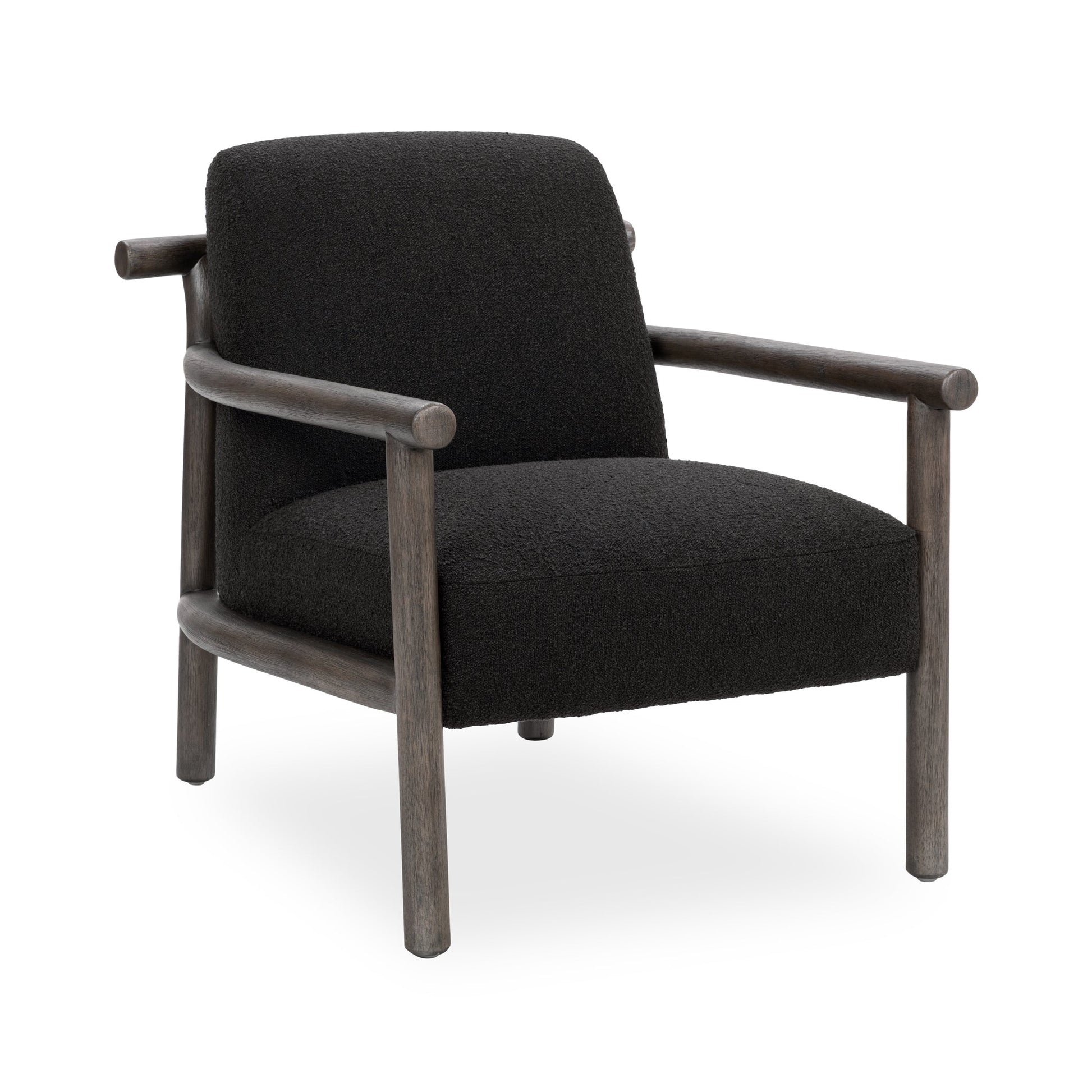 Azoria Charcoal Accent Chair - Ornate Home