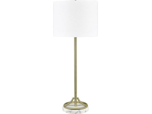 Azriel Gold/White Buffet Lamp (Set of 2) - Ornate Home