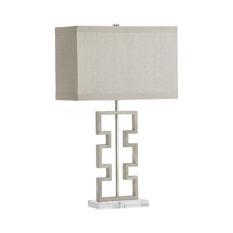 Azteca Silver Table Lamp (Set of 2) - Ornate Home