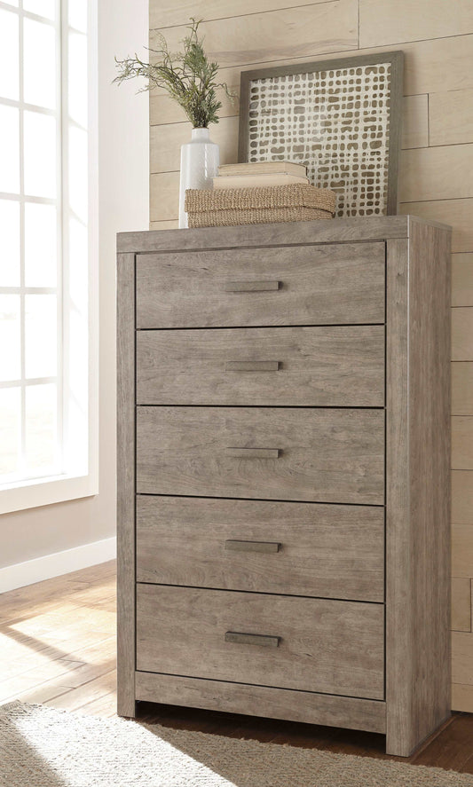 Culverbach Gray Chest of Drawers