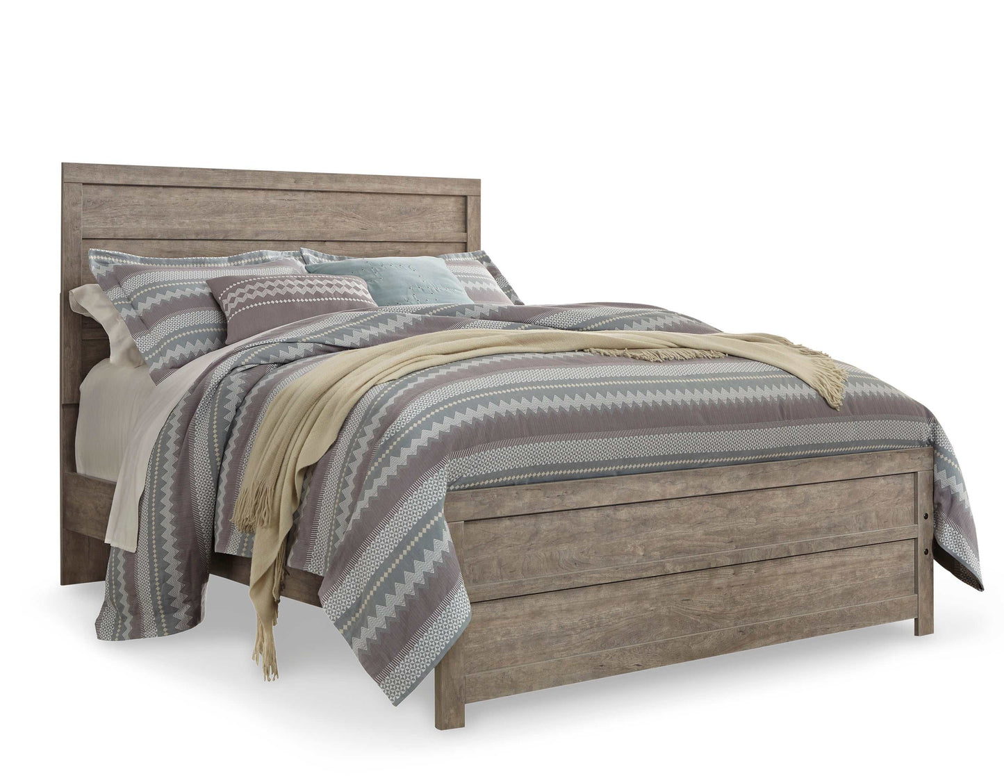 Culverbach Gray Queen Panel Bed