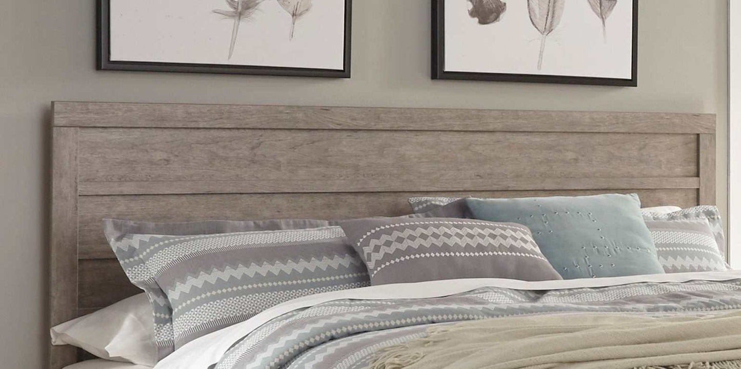 Culverbach Gray King Panel Bed