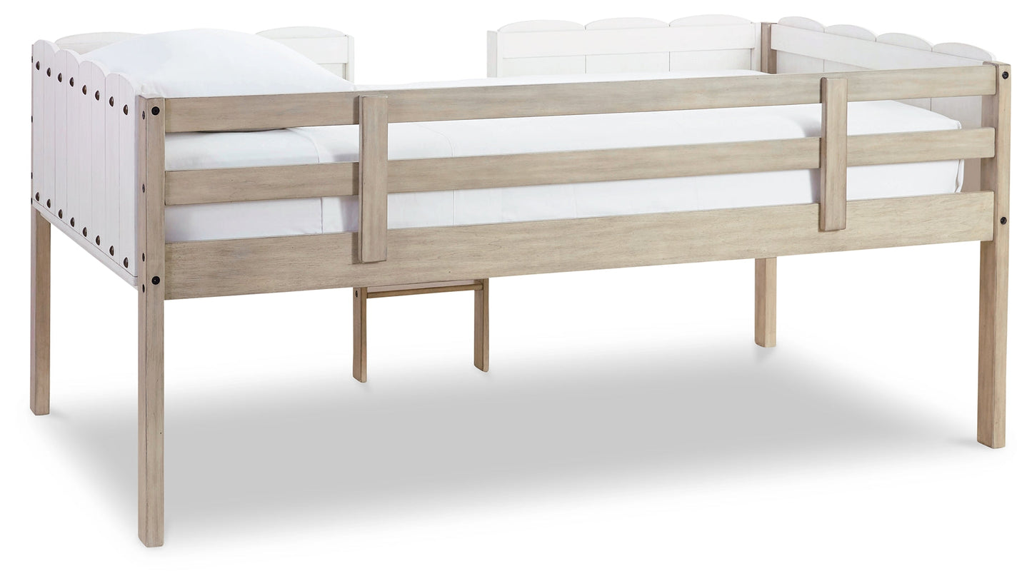 Wrenalyn Two-tone Twin Loft Bed Frame