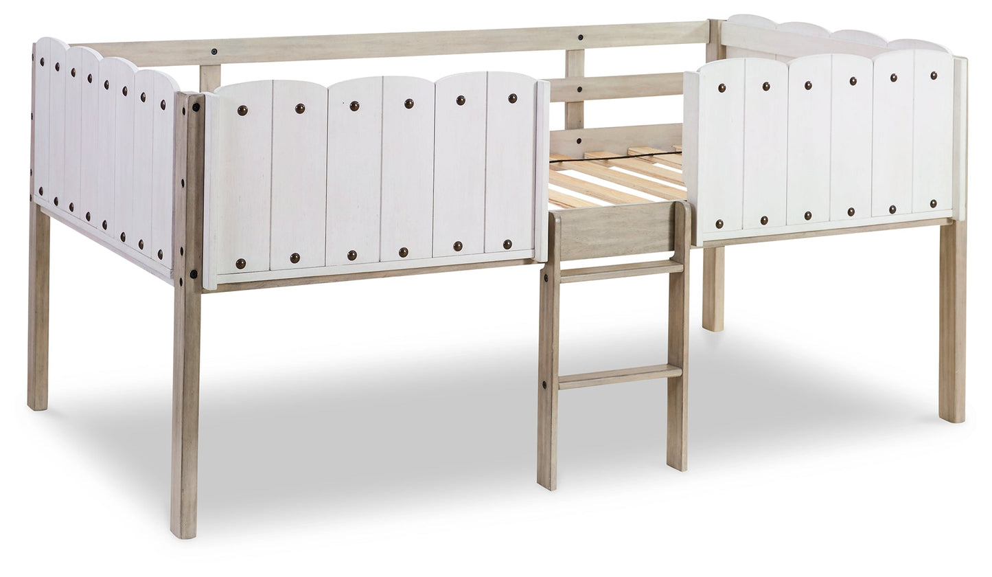 Wrenalyn Two-tone Twin Loft Bed Frame