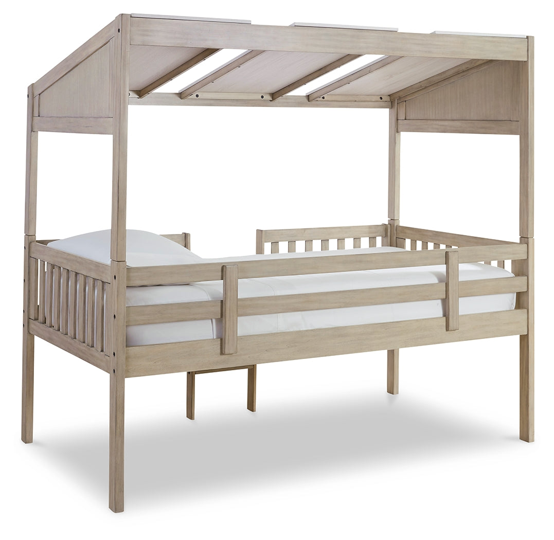 Wrenalyn Two-tone Twin Loft Bed