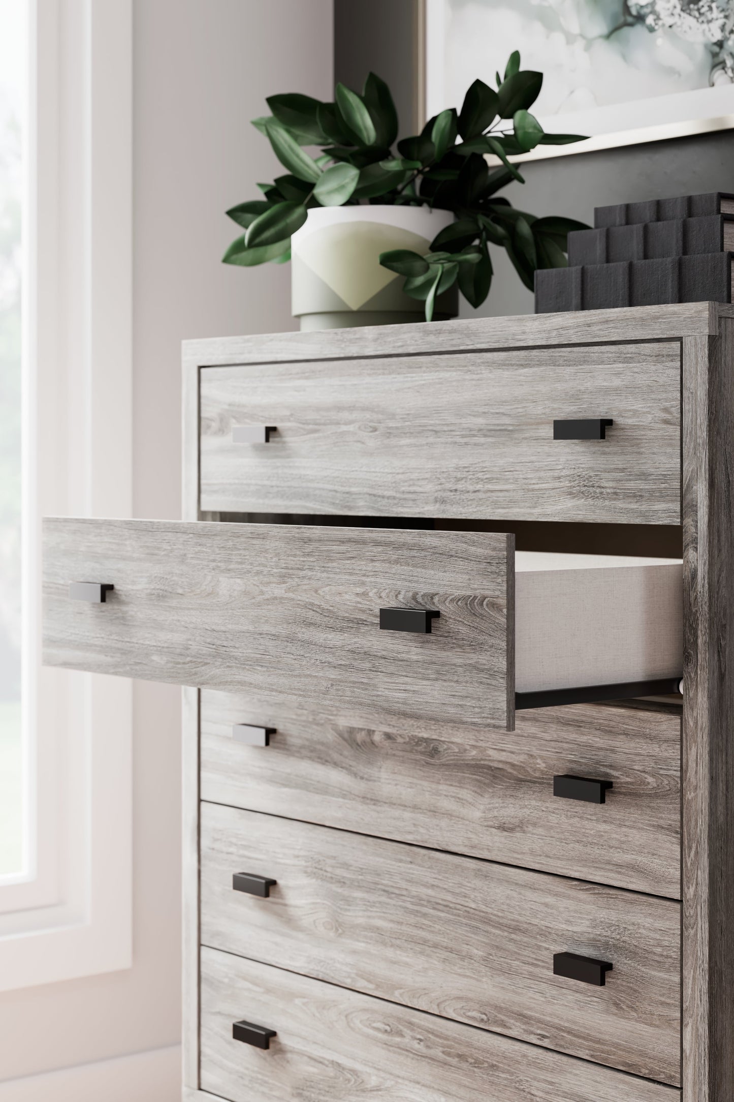 Vessalli Two-tone Chest of Drawers