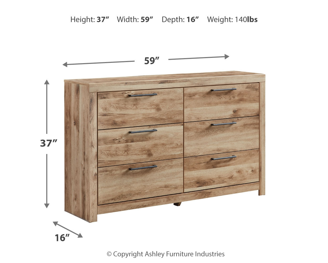 Hyanna Queen Storage Bedroom Set with Dresser and 2 Nightstands