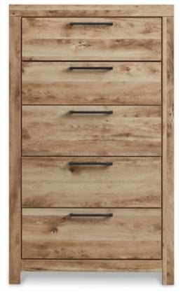 Hyanna Tan Chest w/ 5 Drawers