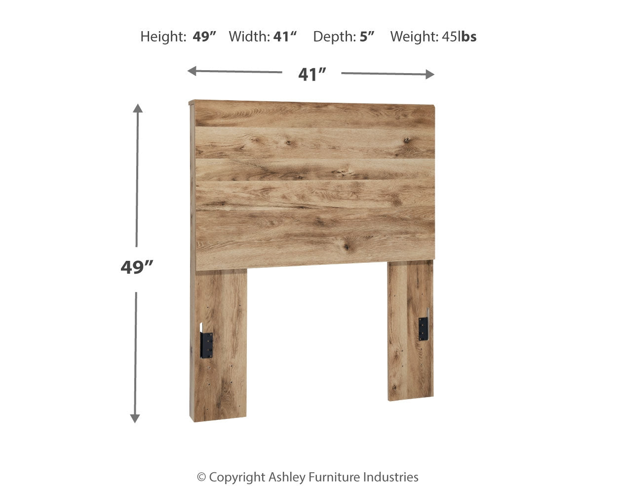 Hyanna Twin Panel Headboard, Dresser and Mirror