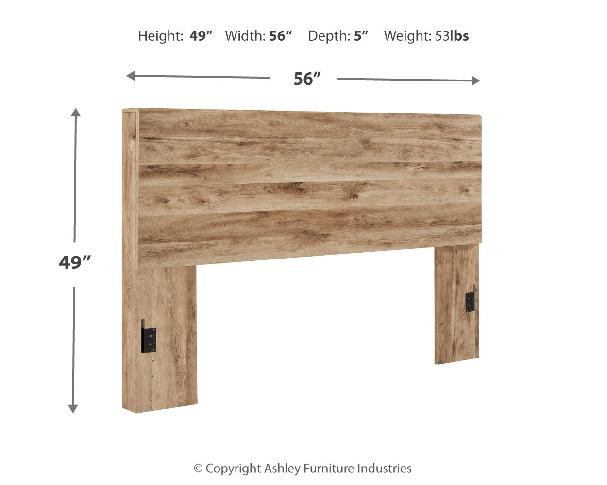 Hyanna Full Panel Headboard, Dresser and Mirror