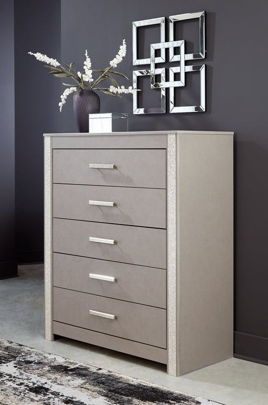 Surancha Gray Chest of Drawers