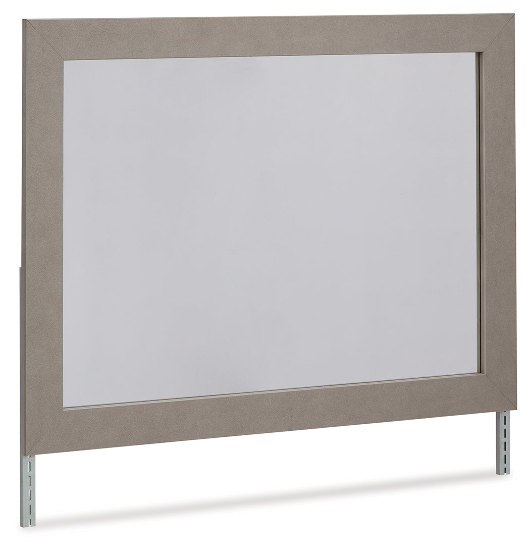 Surancha Gray Bedroom Mirror