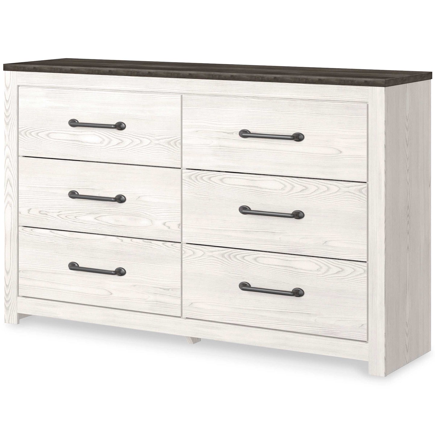 Gerridan White & Gray Dresser and Mirror