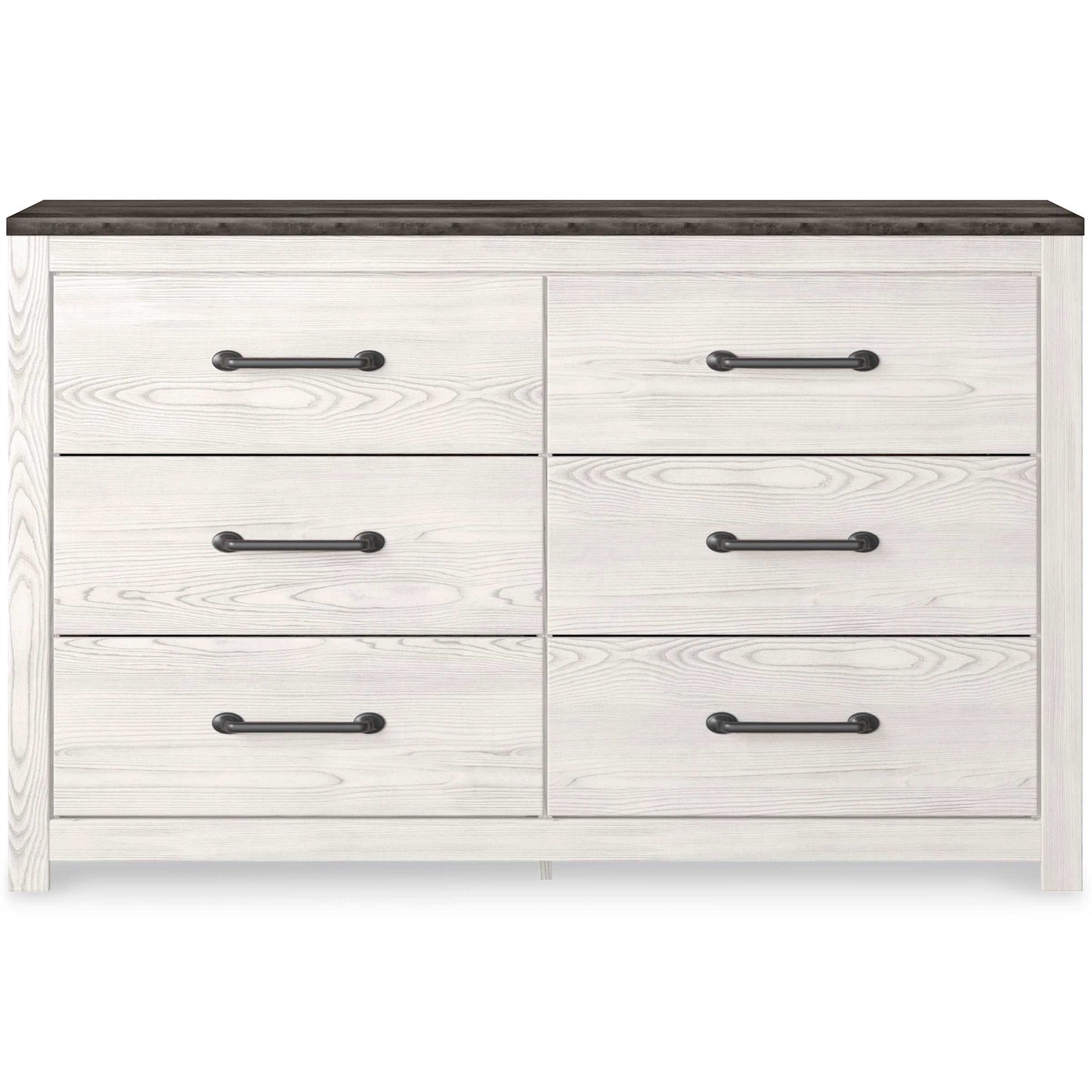 Gerridan White & Gray Dresser and Mirror