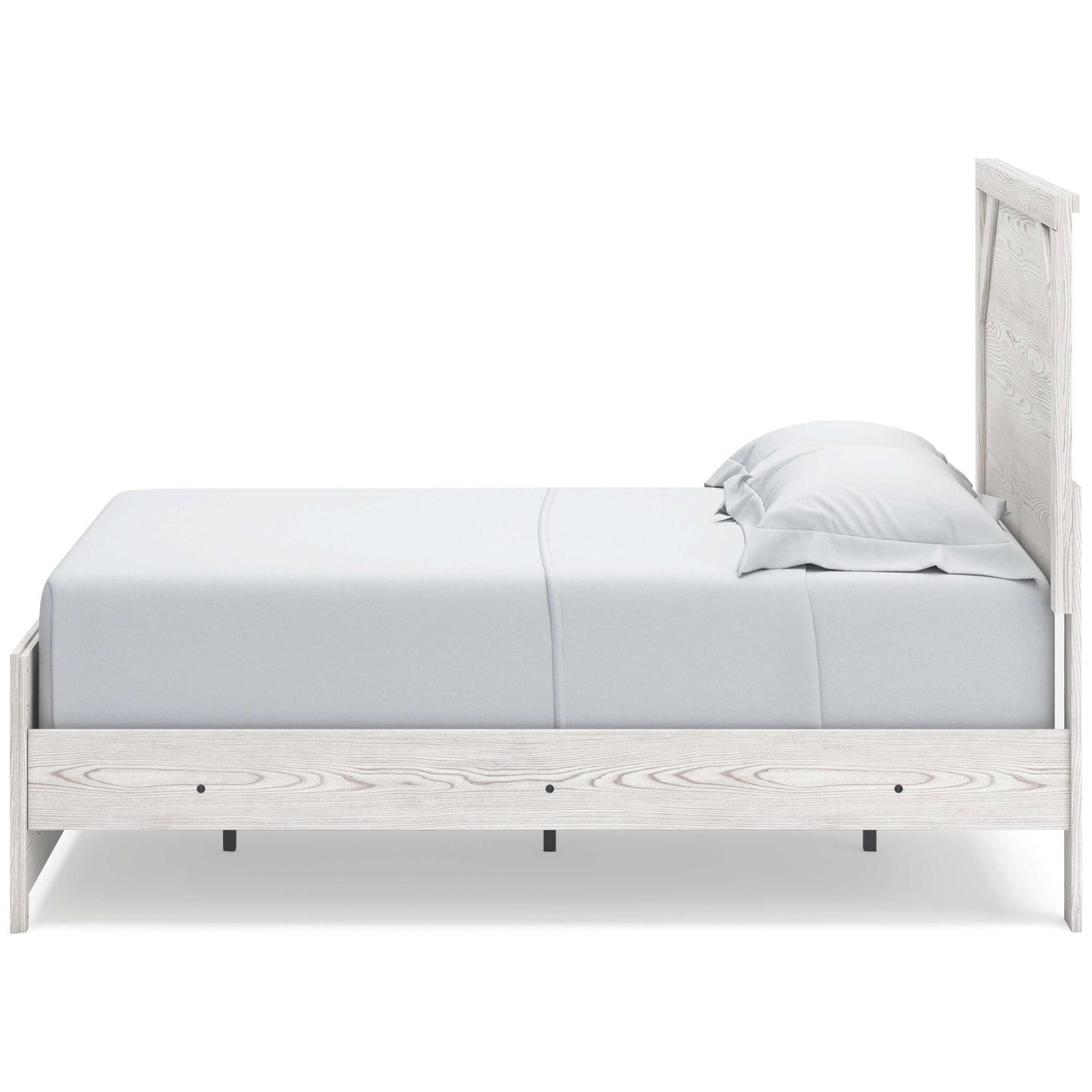 Gerridan White & Gray Full Panel Bed Frame