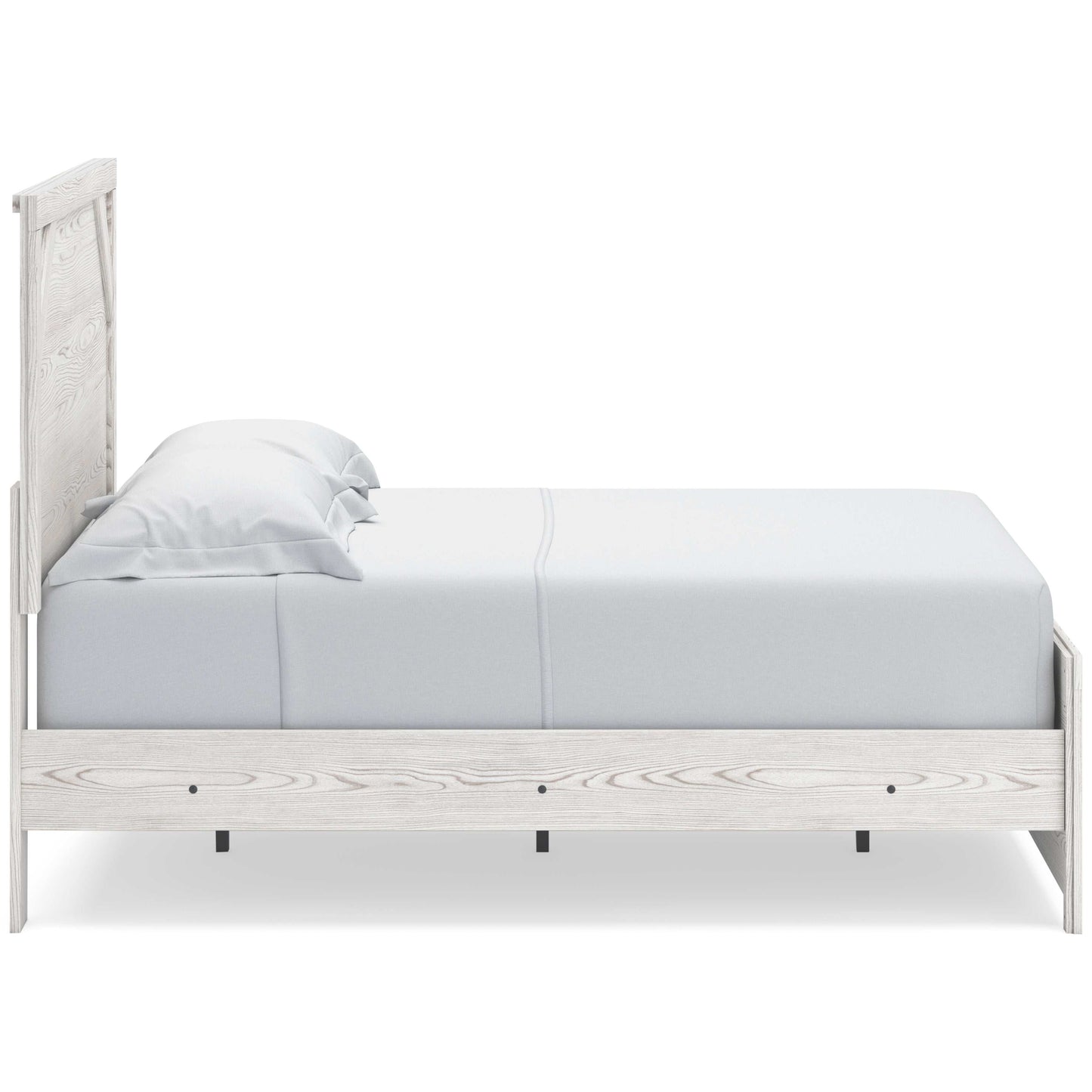 Gerridan White & Gray Full Panel Bed Frame