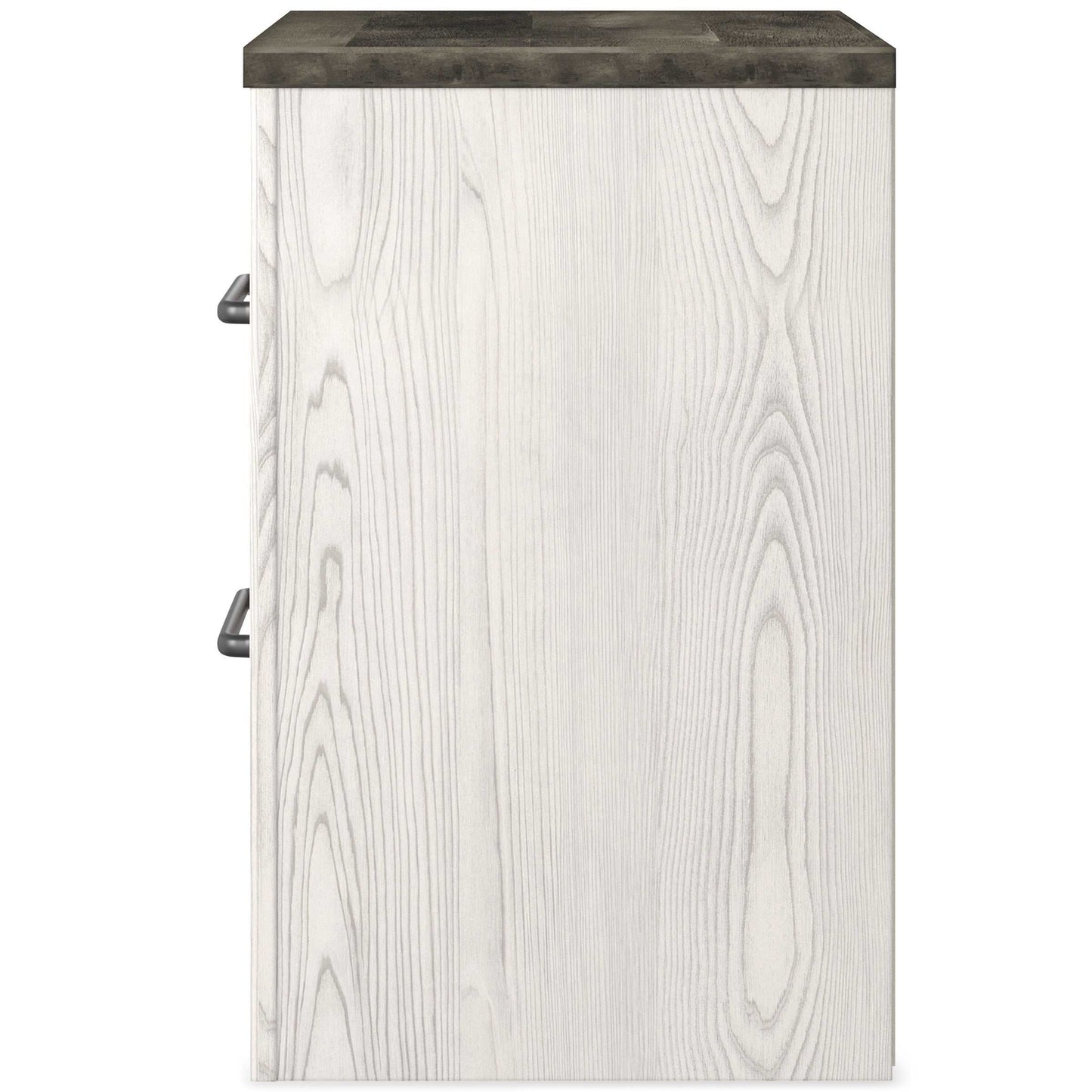 Gerridan White & Gray Nightstand