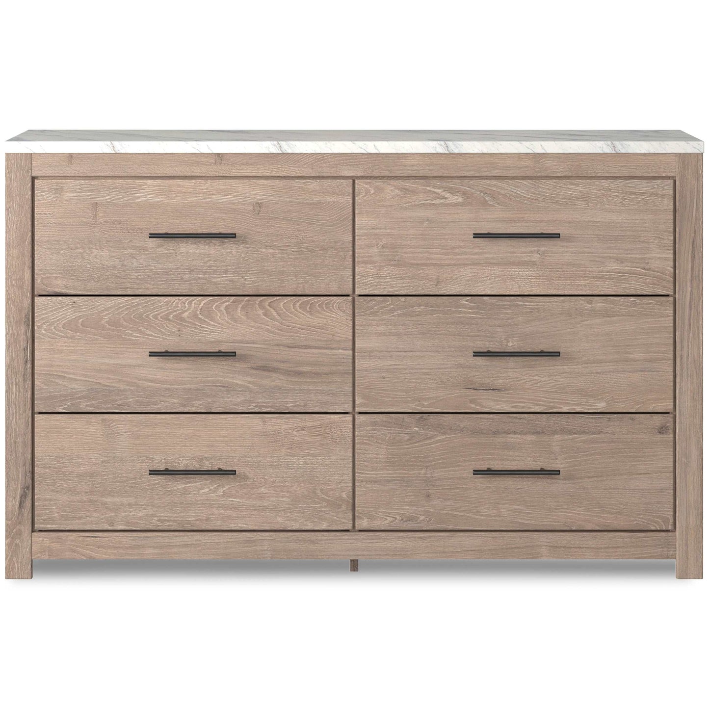 Senniberg Light Brown/White Dresser