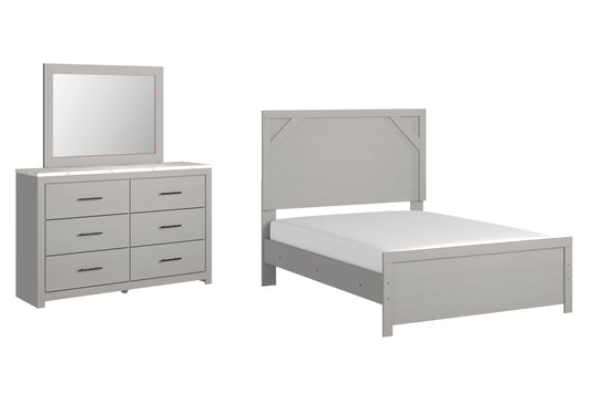 Cottonburg Full Panel Bedroom Set with Dresser and Mirror