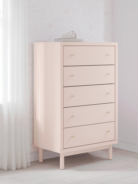 Wistenpine Blush Chest of Drawers