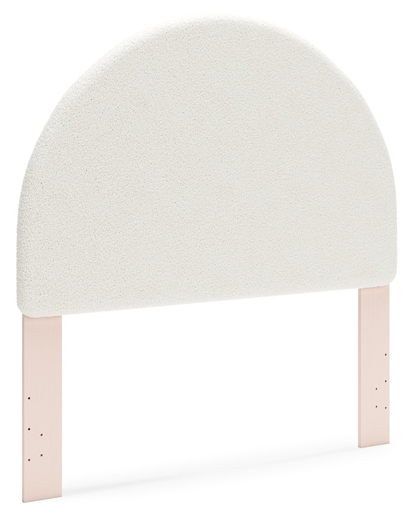 Wistenpine Blush Full Upholstered Panel Headboard